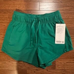 Lululemon Inner Glow Shorts Cascadia Green